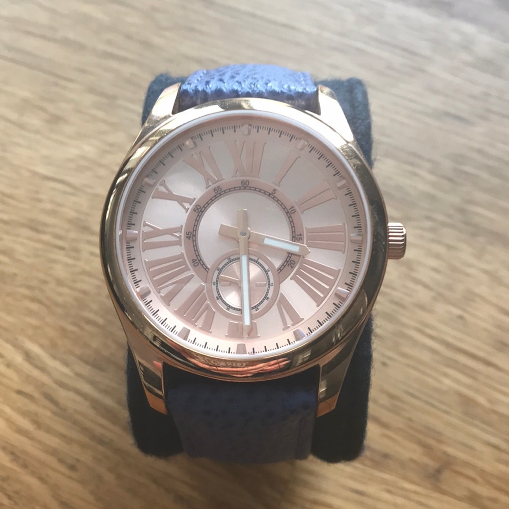 Bronzo Italia bronze pebble leather watch